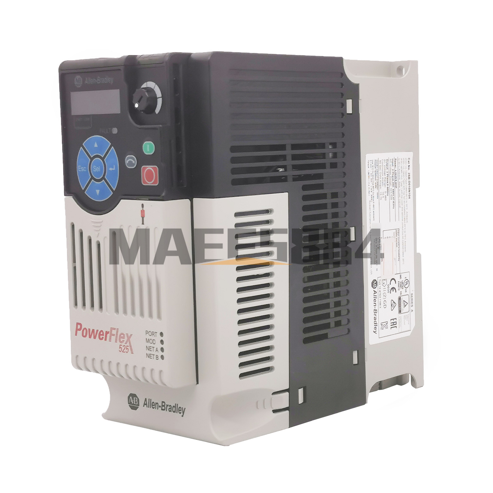 New Allen Bradley 25B-D010N104 PowerFlex 525 4kW 5Hp AC Drive Variable Frequency