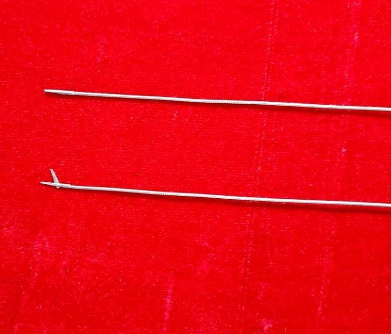 2pc – Hysteroscopy Flexible Scissor 4FR 40CM Reusable Surgical Instruments