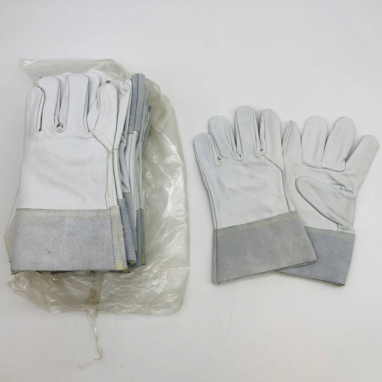PIP 75-2022 Welders Gloves Sz Medium Top Grain Cowhide Leather Mig Tig 12 Pairs