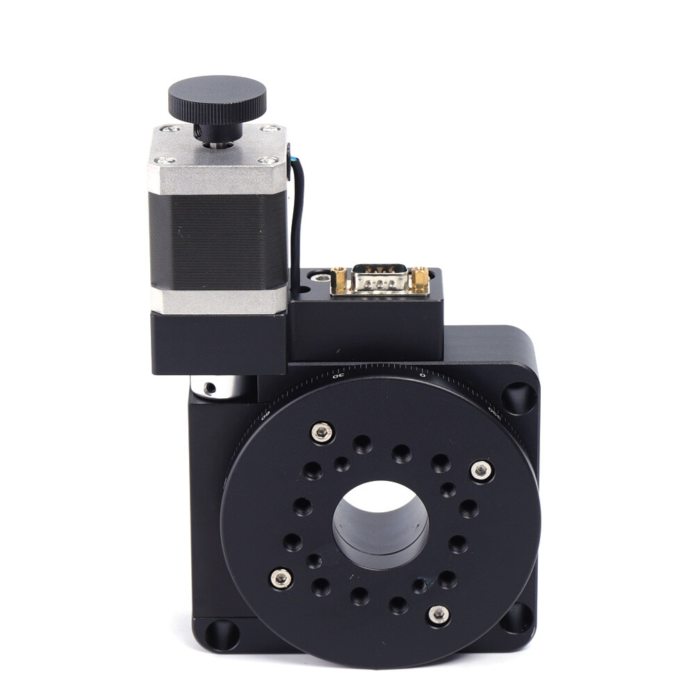 360° Motorized Rotary Stage Electric Rotating Plat Fitm Optical Motorized Stage