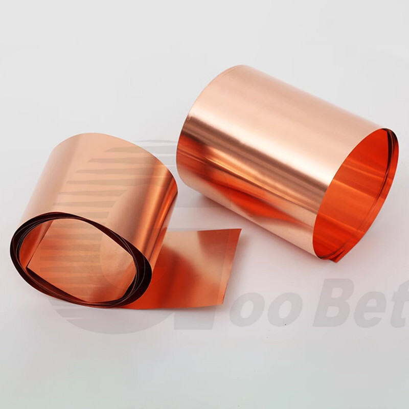 Thickness 1.0mm 99.9% Pure Copper T2 Cu Metal Sheets Foil Plate Strip Band Roll