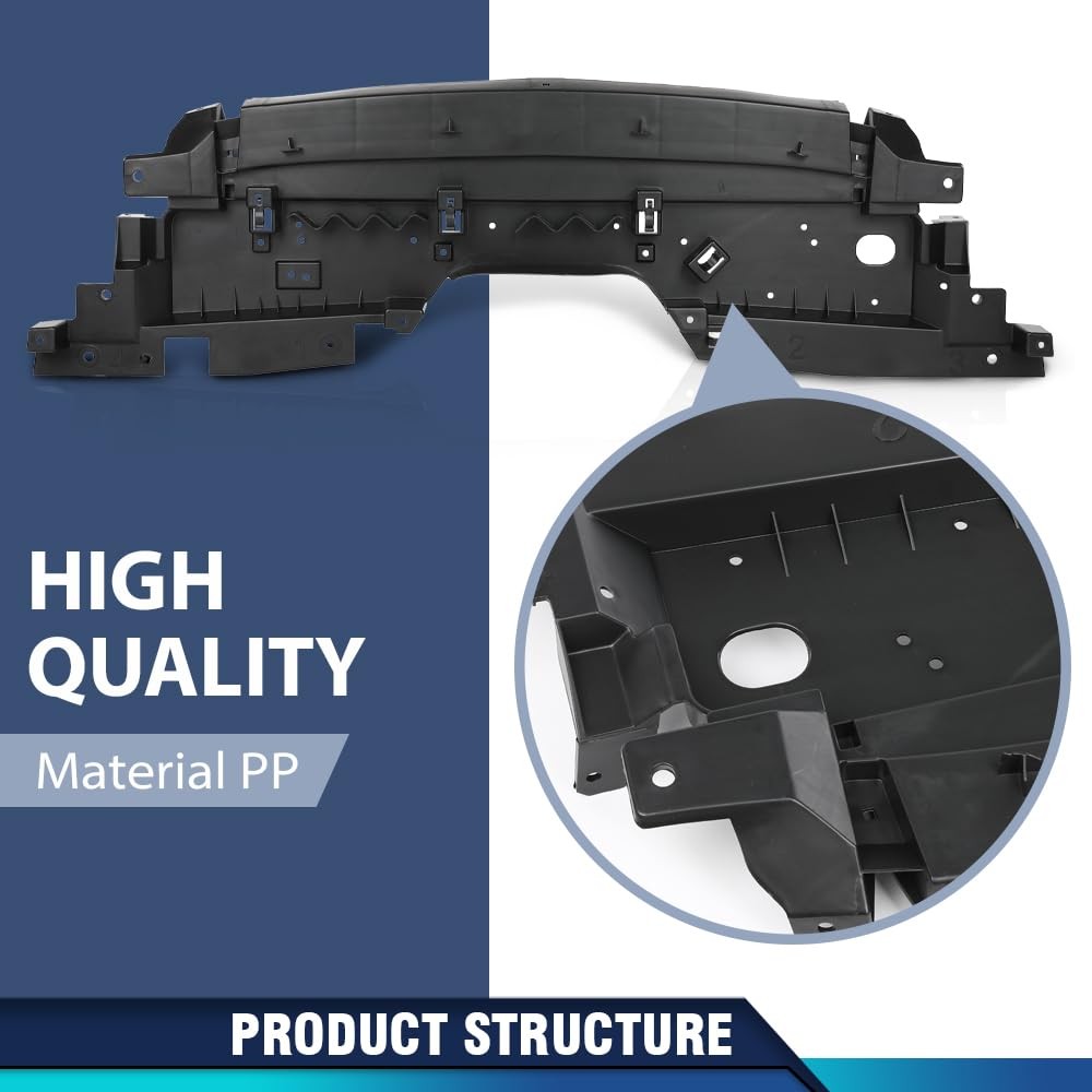 Upper Grille Air Deflector Jeep Cherokee 2019-2021 68437115AA CH1218119 Black