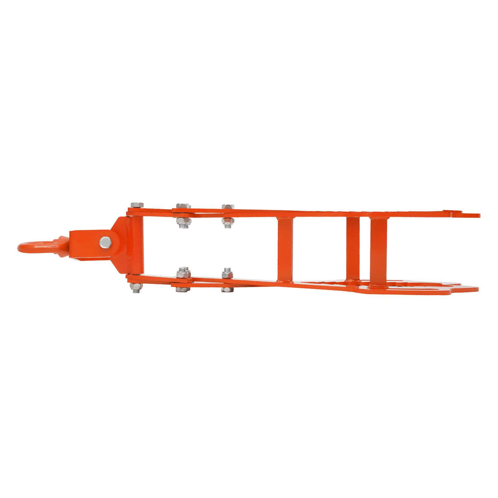 28in Log Lifting Tongs, Tractor Grapple, Heavy Duty,4 Claw Timber Carbon Steel