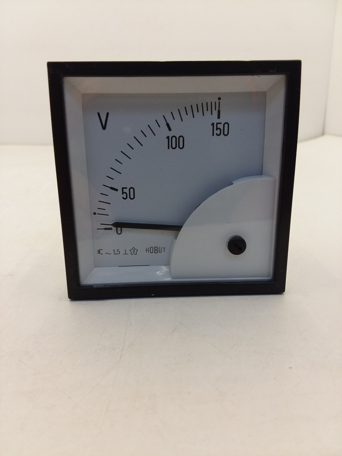 HOBUT 313-429 ANALOGUE VOLTMETER AC, 68MM X 68 MM -25°C/-13°F TO +40°C/104°F NIB