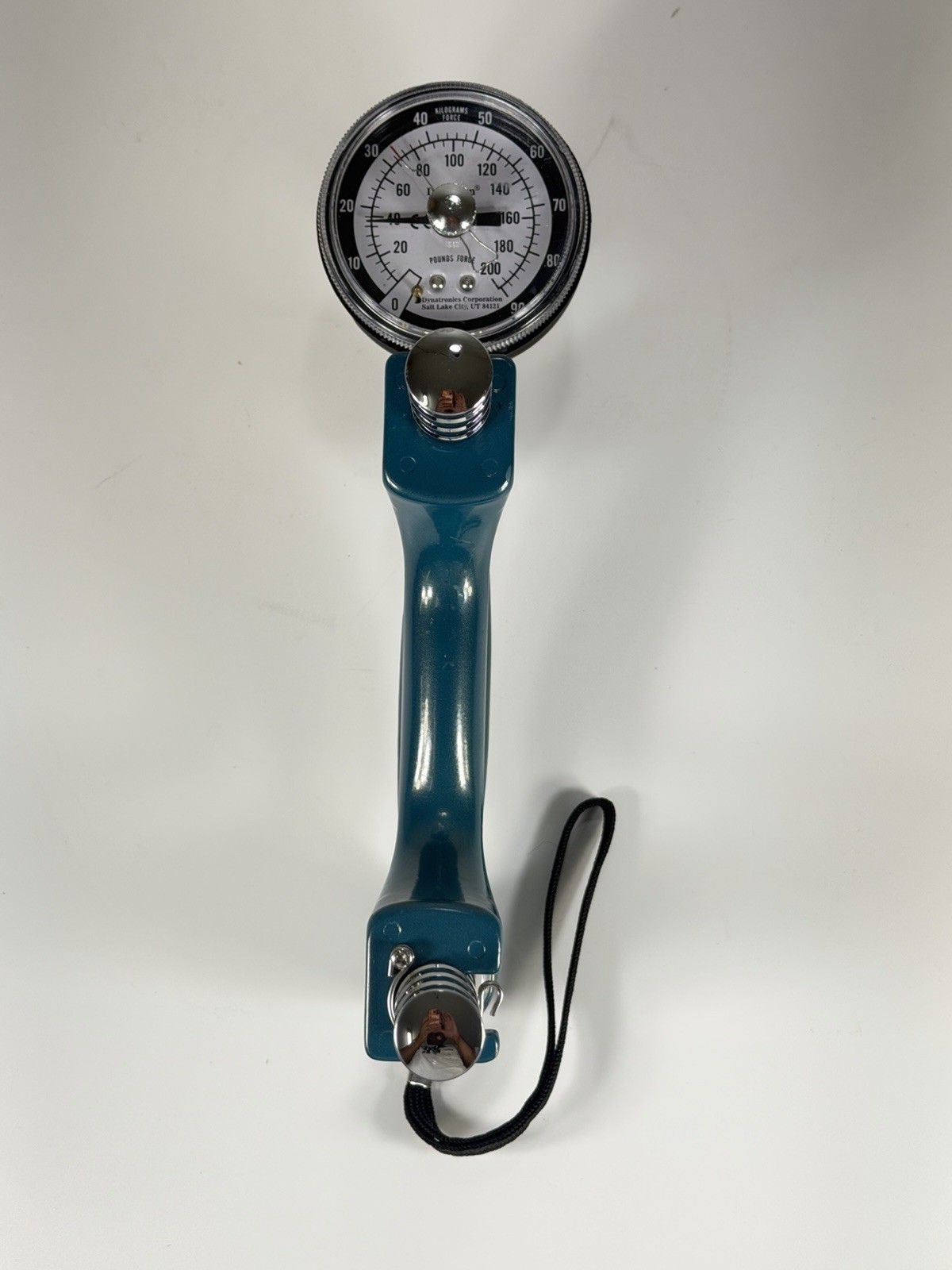 Dynatron Hydraulic Hand Dynamometer – 200 lbs. / 91 kg Dial Gauge
