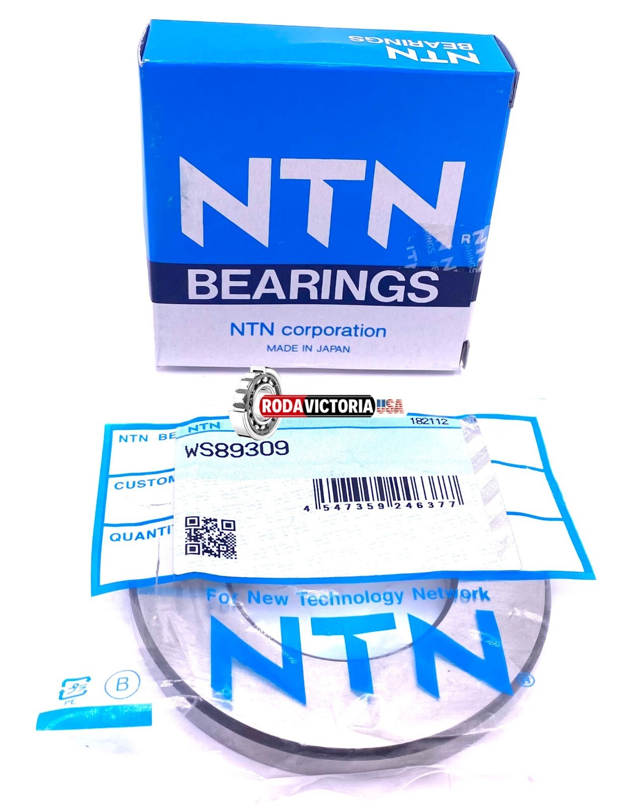 NTN JAPAN WS89309 AXIAL BEARING WASHER 45x85x8.250 mm