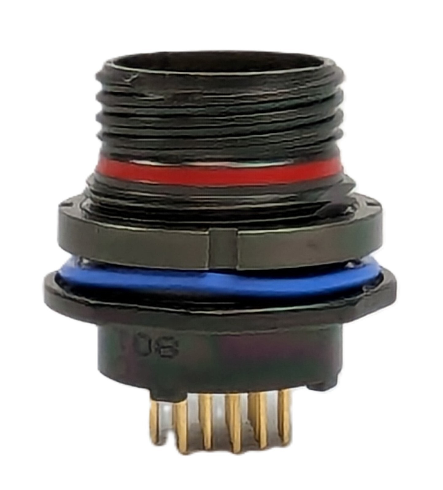 Glenair 801-011-07ZN10-26PA-518 Circular Connector 26Pin MIL Spec Receptacle NEW