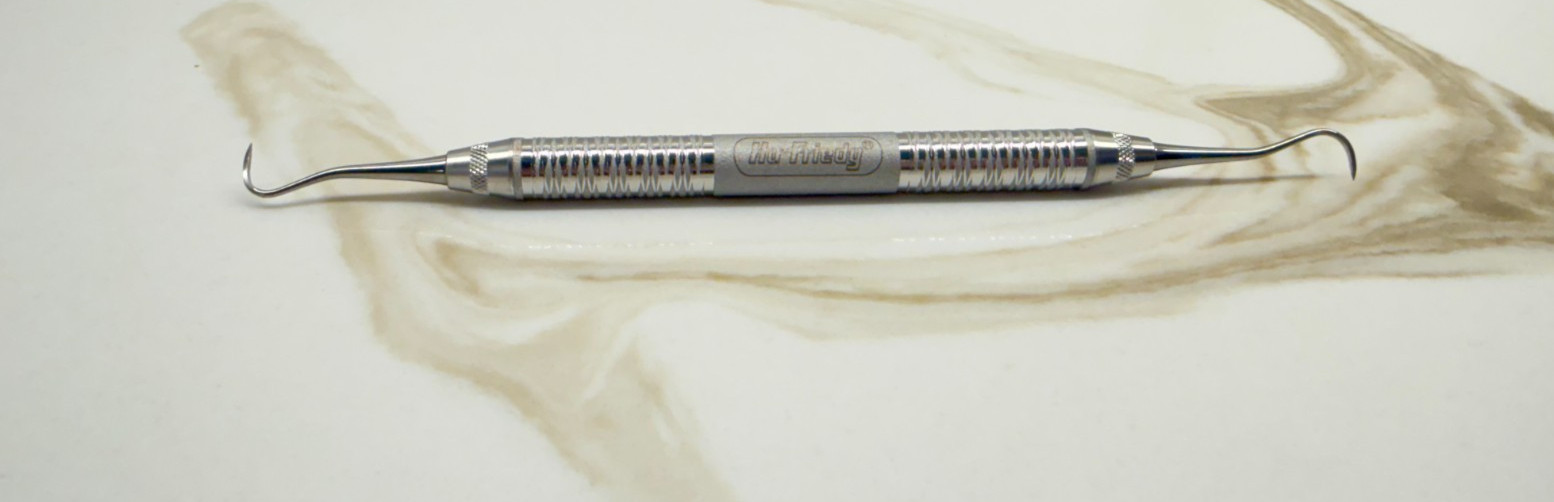 Hu-Friedy SH6/76 H6/H7 Sickle Scaler #6 Satin Steel Handle