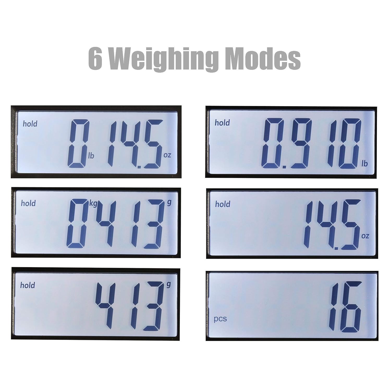 Horizon SF-550 Digital Postal Shipping Scale, 55 lb/25 kg, Auto Read & Counting