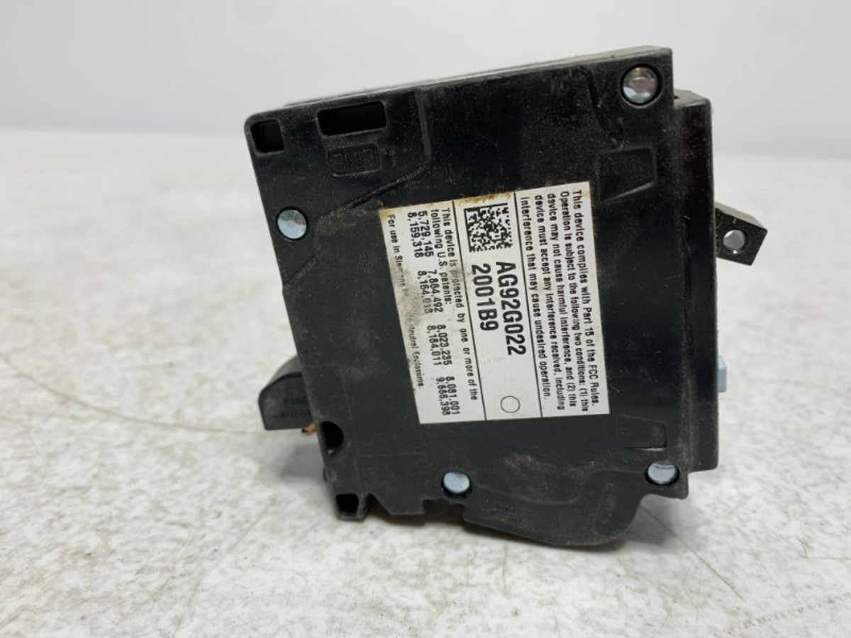 Siemens Q115DFN Circuit Breaker 15A 120V 1-Pole