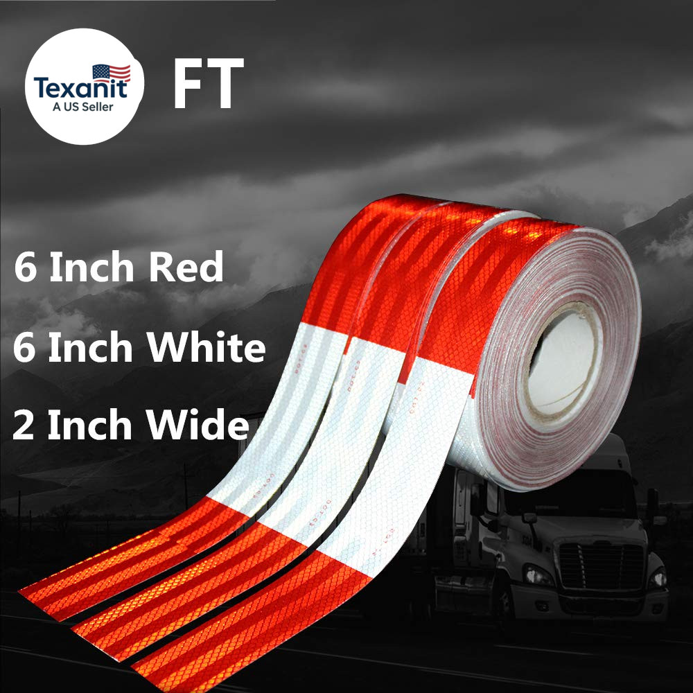 2 Inch X 200 Feet Dot Reflective Tape Outdoor Waterproof High Visibility Safety