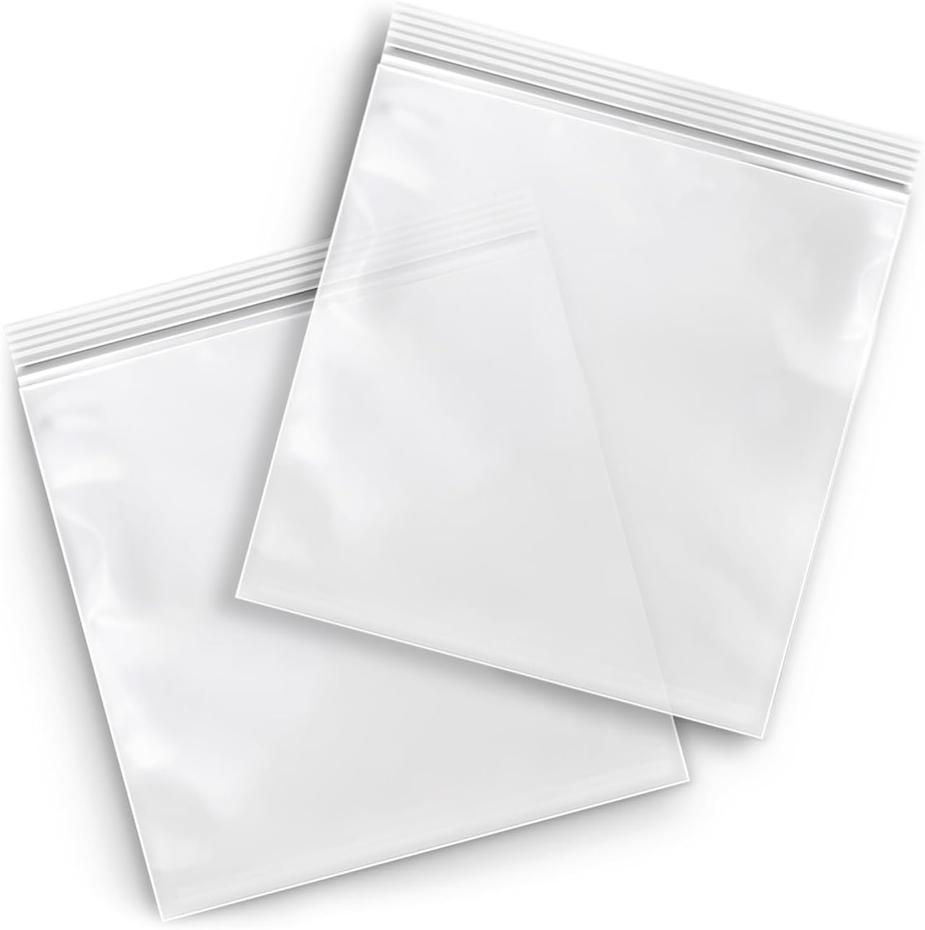 PSBM 10000 Count 2 Mil 3 Inch X 4 Inch, Reclosable Poly Bags, Clear Zip Plastic