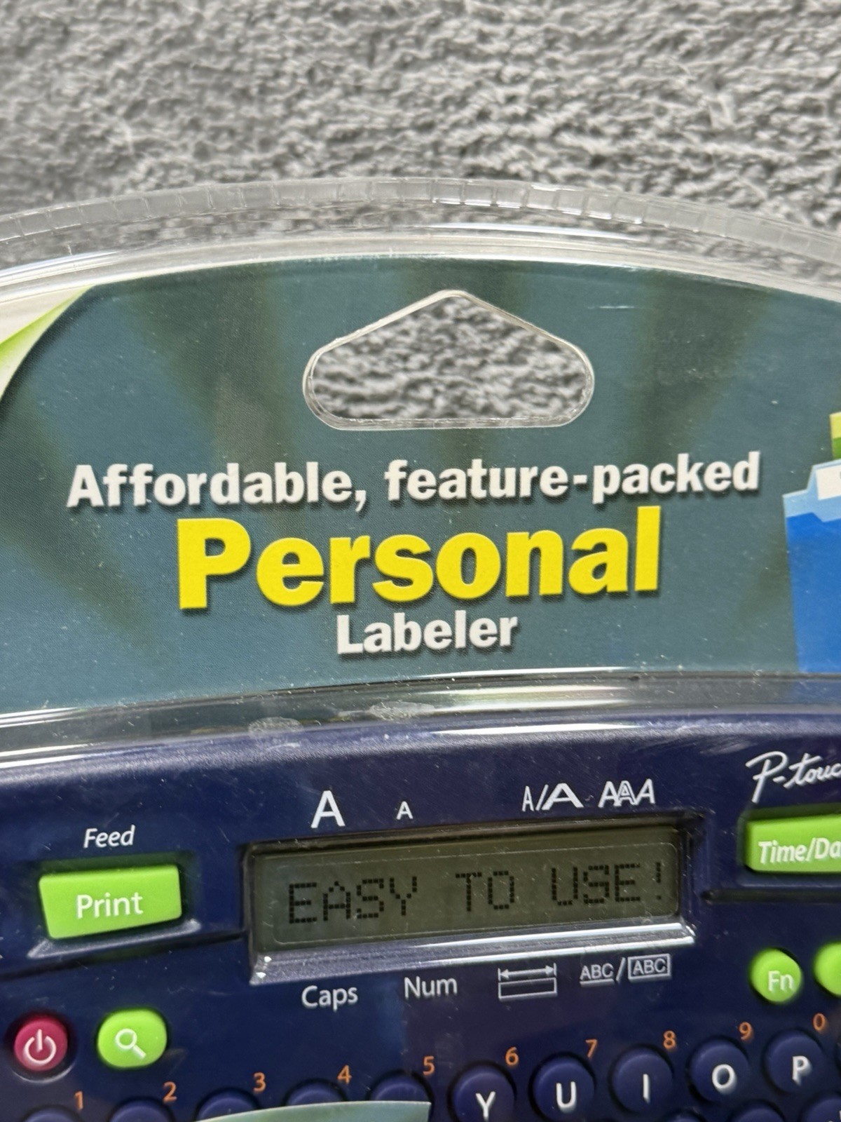 Brother PT-80 P-touch Personal Labeler Electronic Labeling System NEW SEALED