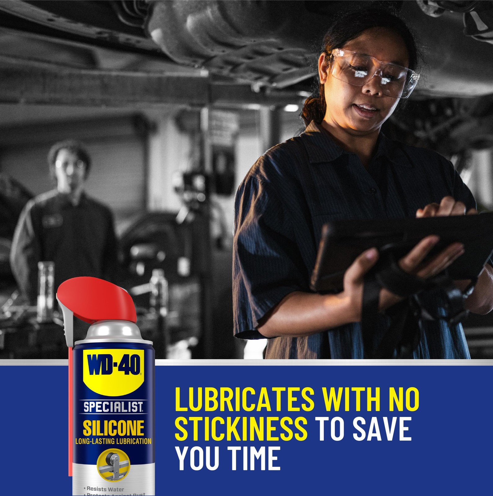 Wd-40 Specialist Silicone Lubricant Smart Straw Sprays 2 Ways 11 Oz 6-Pack