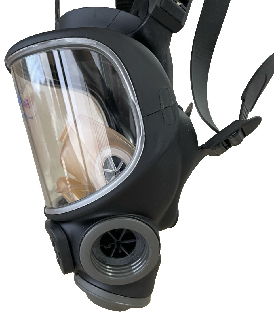 NEW, SCOTT TACTICAL M-120 FULL FACEPIECE RESPIRATOR, MEDIUM/LARGE