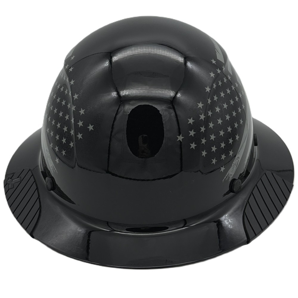 DAX Fiberglass Composite Full Brim Lift Safety Hard Hat – Patriot Gloss