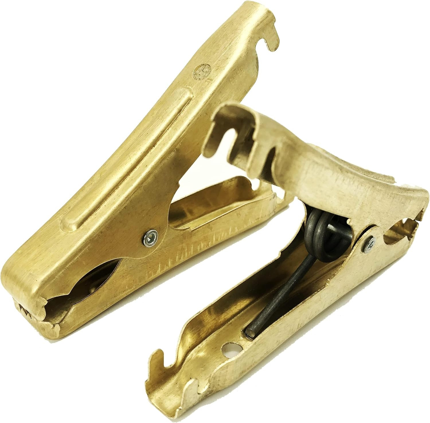 2Pcs Insulated Alligator Clips 100A-500A Electrical Heavy Duty Alligator Clamps,