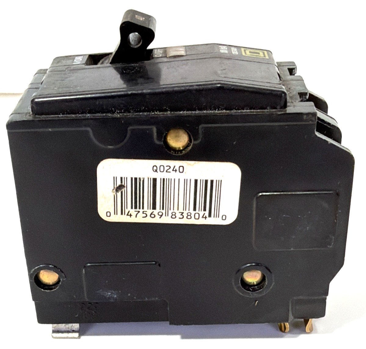 Square D QO 40A 2‑Pole Plug‑In Circuit Breaker – QO240 – Used