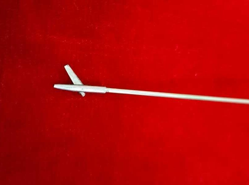 Hysteroscopy Semi Rigid Scissor 5fr 40cm Reusable Endoscopy Surgical Instruments
