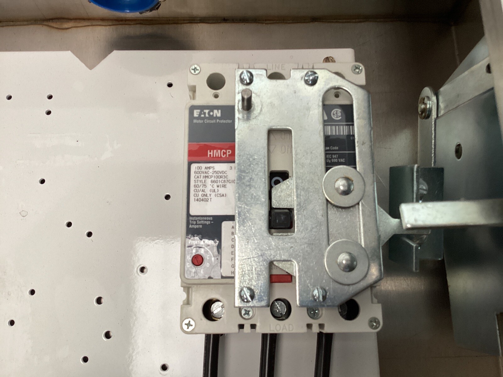 Eaton ECN2234AAG Combo Non-reversing Starter sz.3 HMCP 100 Amp