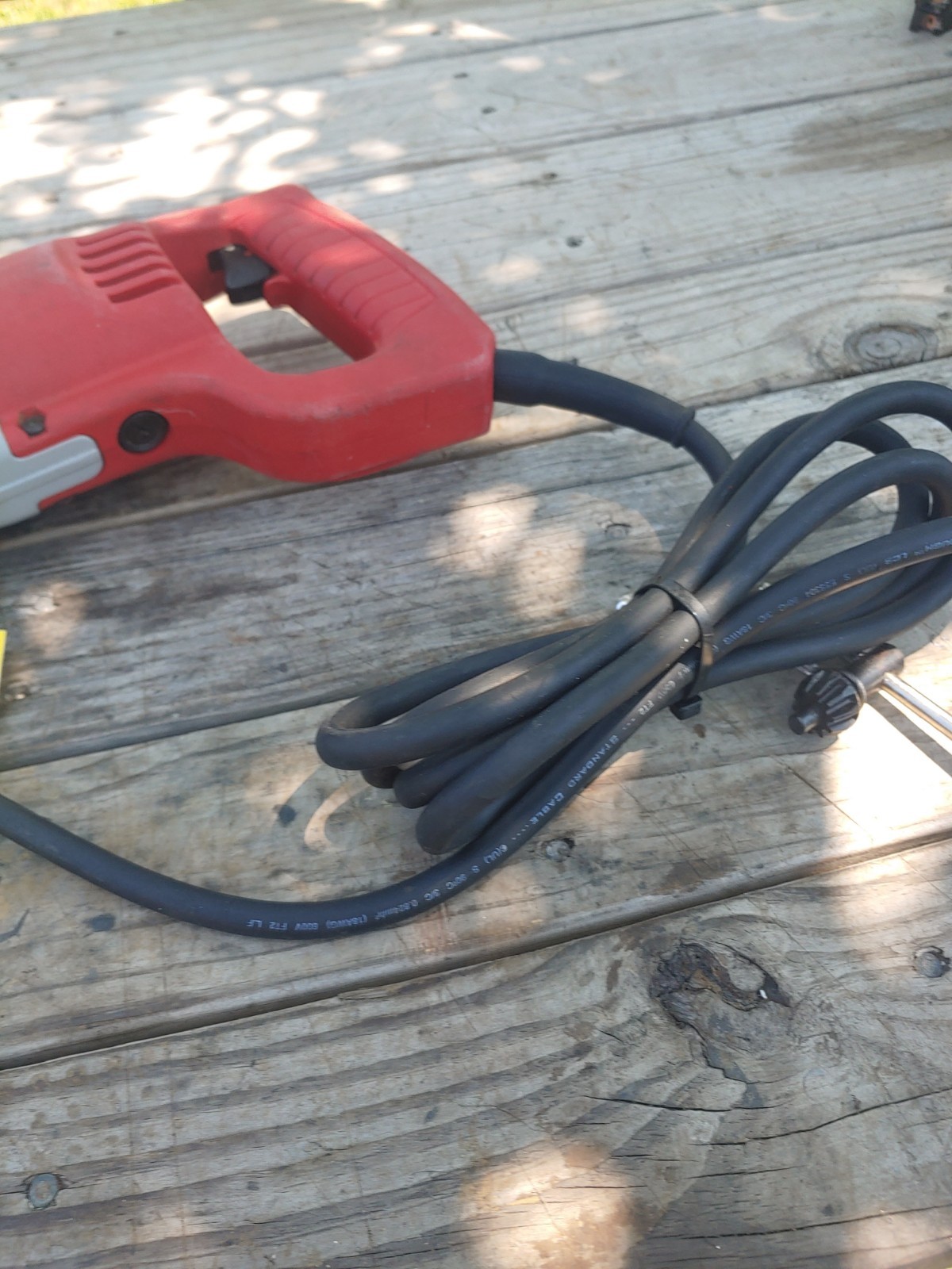 Milwaukee 1107-1 1/2″ Heavy Duty D-handle Drill. USA. Serviced.