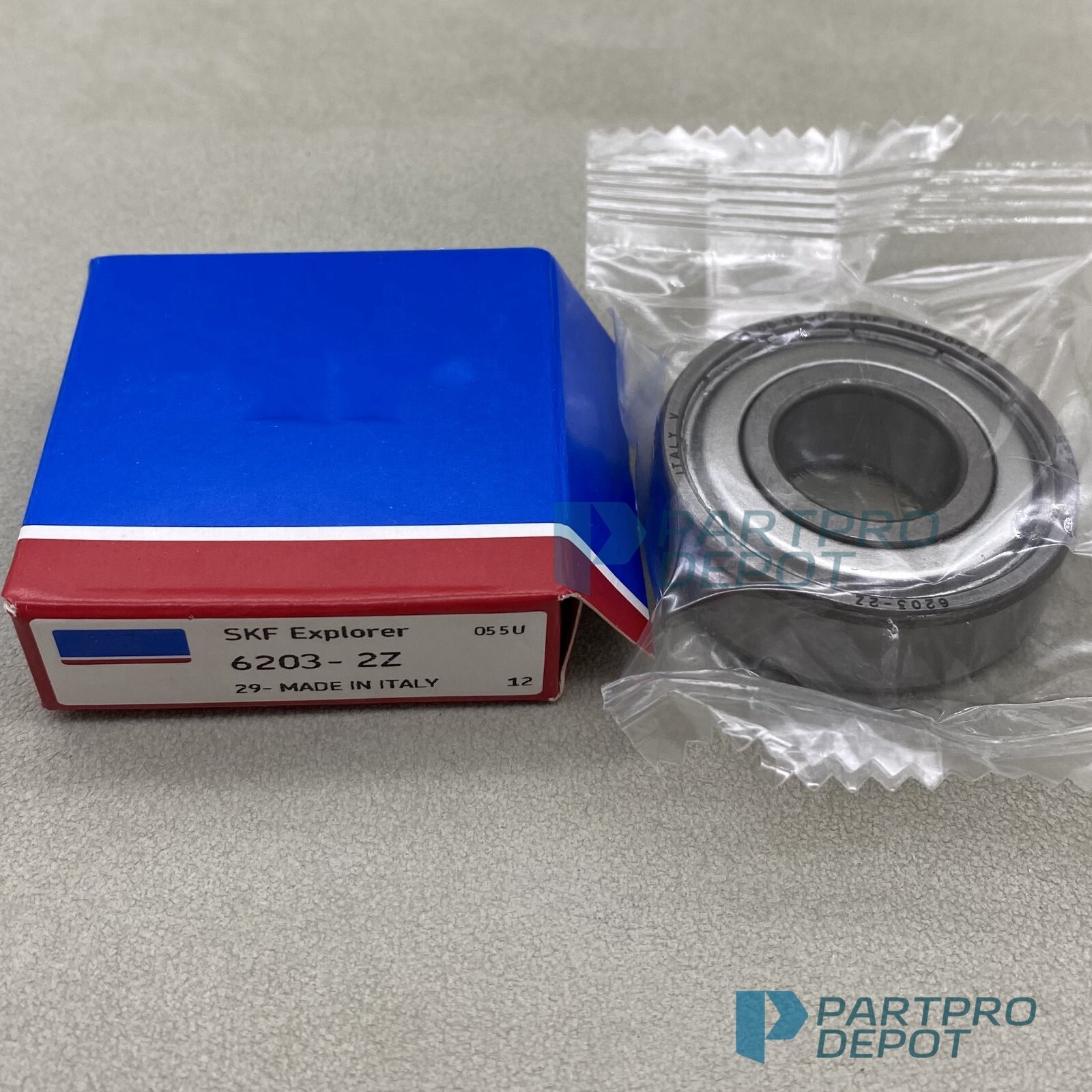 Genuine Ball Bearing 17x40x12 ABEC 3/C3 For SKF 6203 ZZ,6203 2Z/C3