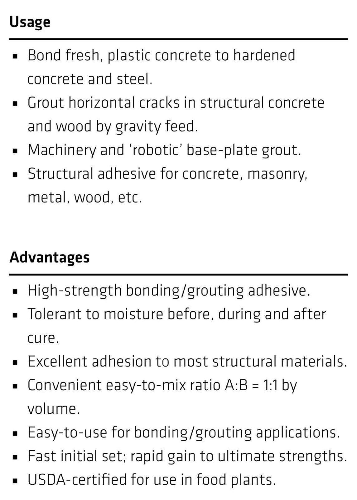 Sikadur 32 Hi-Mod Epoxy Adhesive