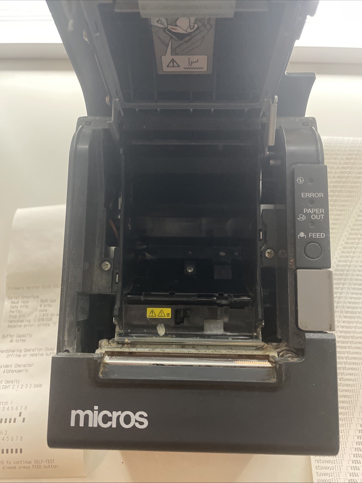 Micros Epson M129H TM-T88IV Thermal POS Receipt Printer IDN Tested!