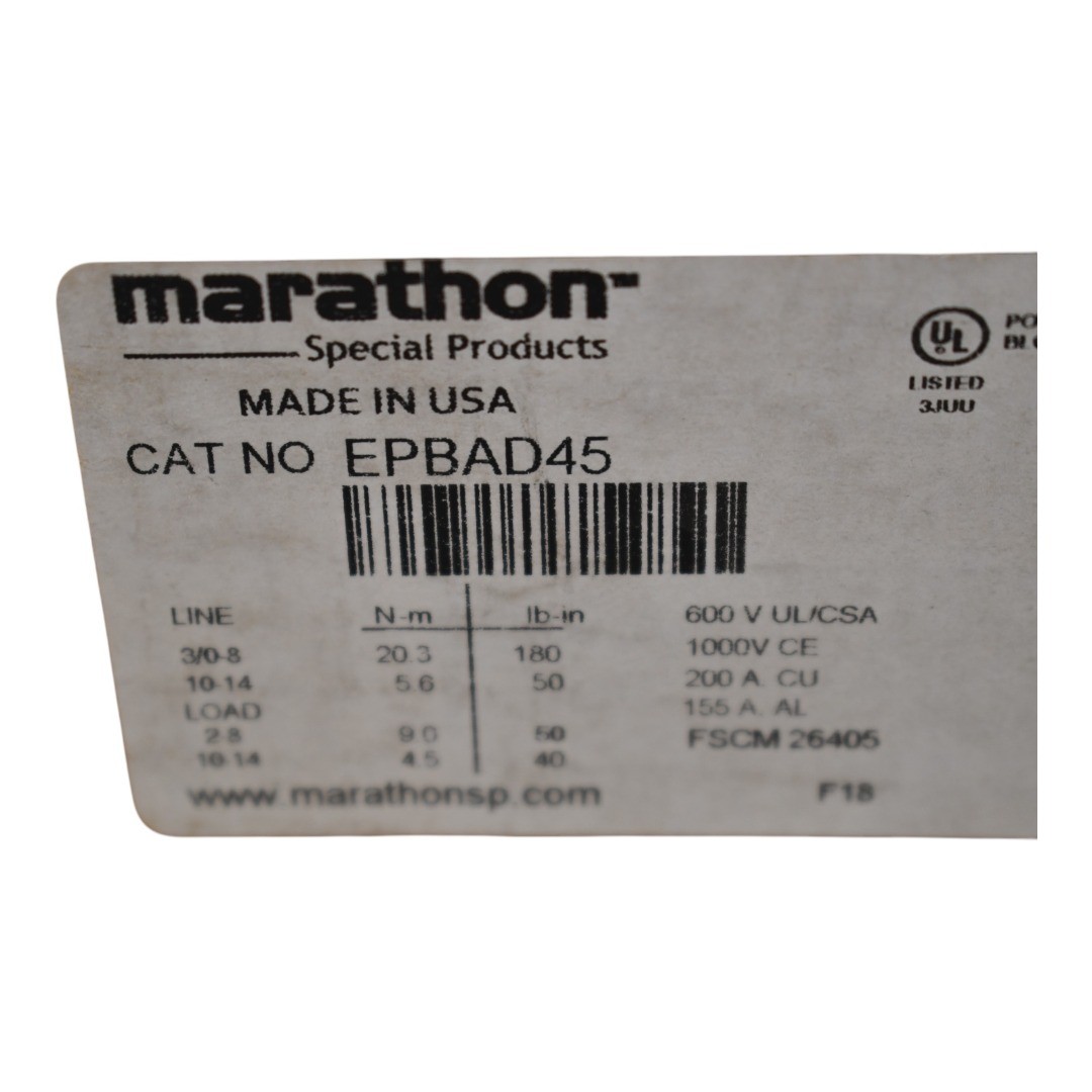 Pack of 3 NEW Marathon Special Products EPBAD45 Power Distribution Blocks, EPB S