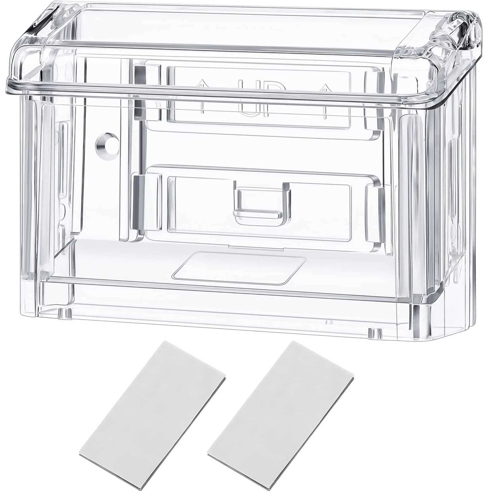 Vicenpal Outdoor Business Card Holder Wall Mount Acrylic Business Card Box In
