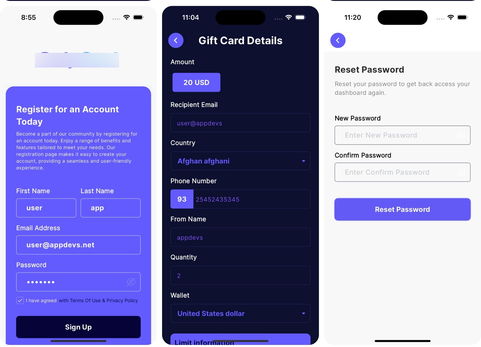 CardVault – Virtual Card Full Solution Flutter App | Android + iOS | Web + Admin