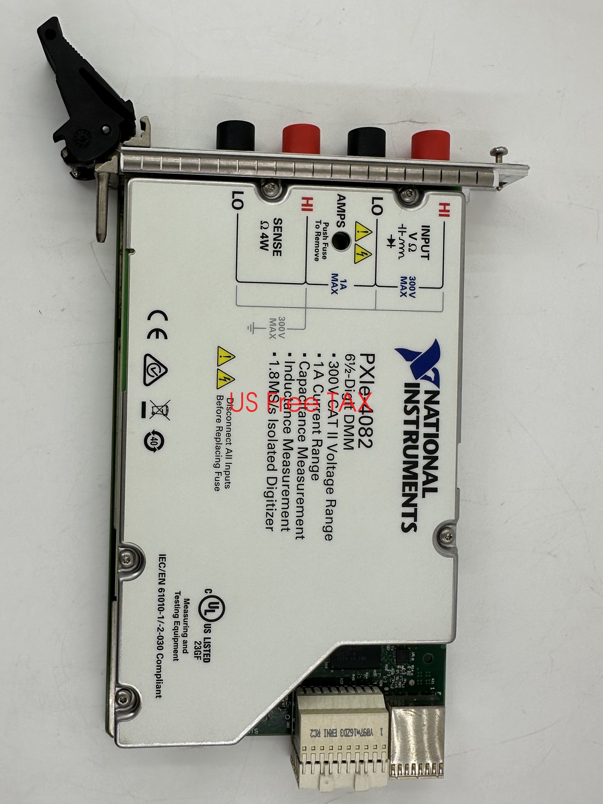 National Instruments NI PXIe-4082 Digital Multimeter Card 6-1/2 Digit DMM