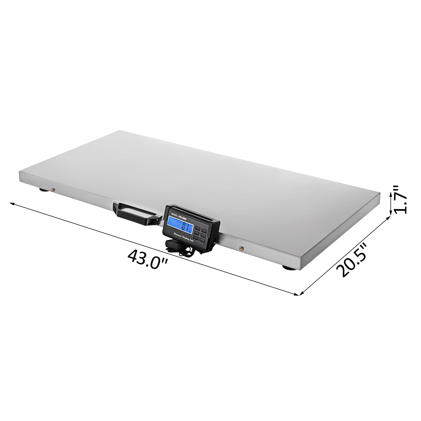 Uimoso 1100 lbs Digital Shipping Scale with 0.2 lbs Precision for Postal Use