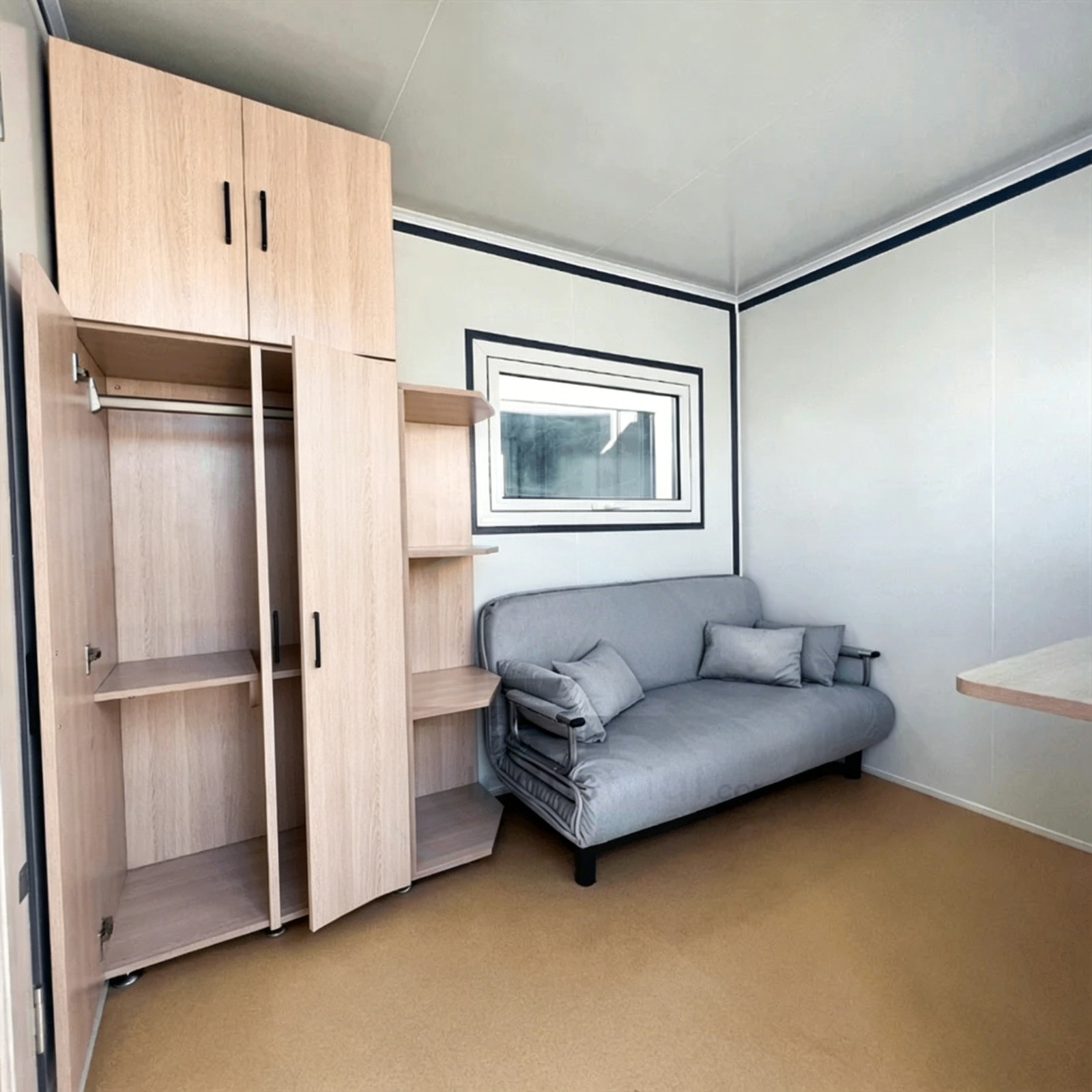 Chery Industrial 13x7FT Mobile Prefab Office with Bathroom&Bedroom