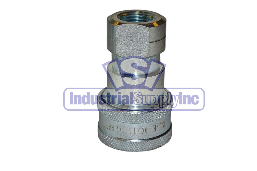Quick Coupler | ISO 7241-1 B | 1/2″ NPT Pipe Threads | Complete Set
