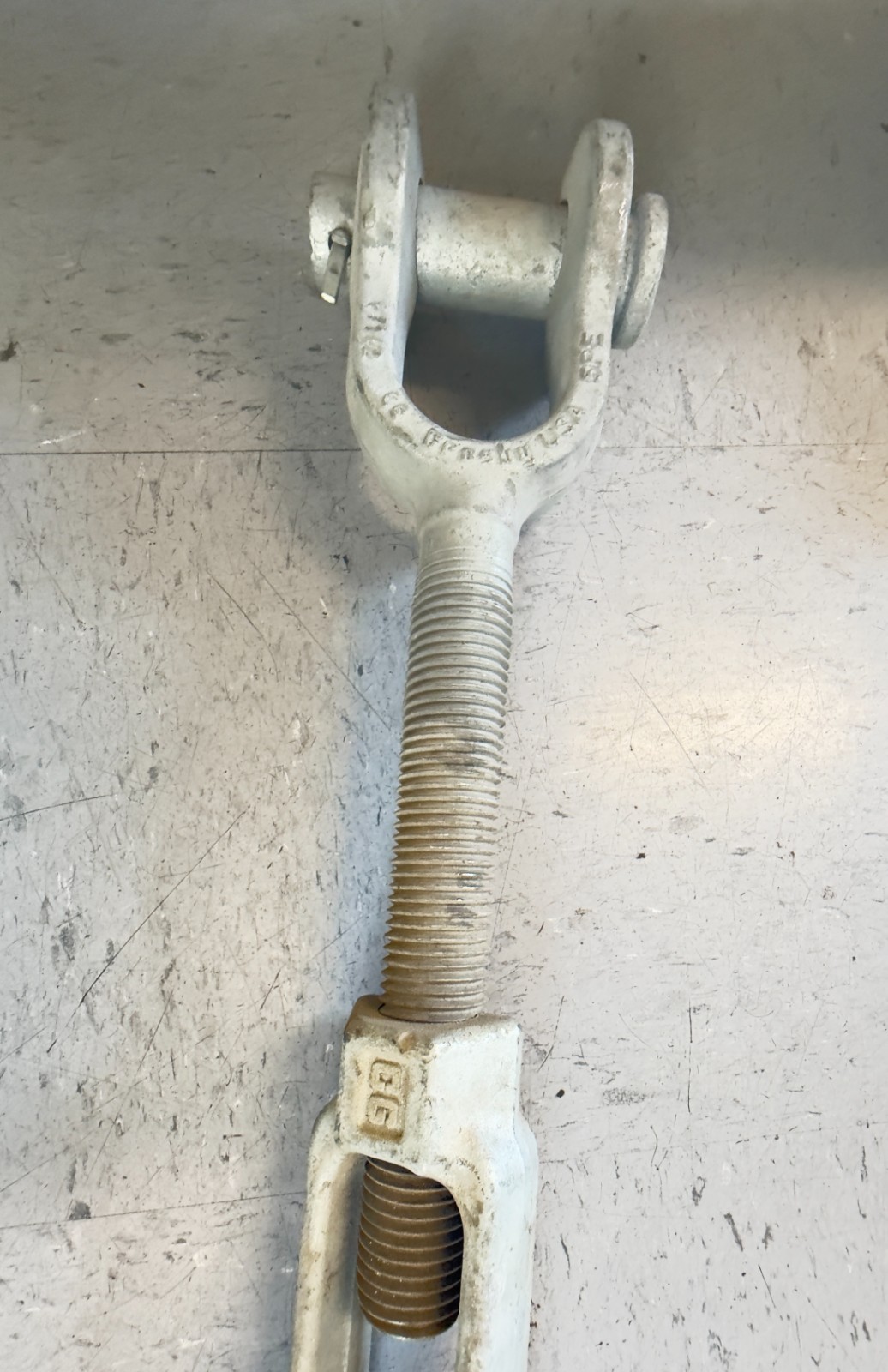 1-1/2″ x 24″ Crosby® Jaw & Jaw Galvanized Turnbuckle FREE SHIPPING lower 48