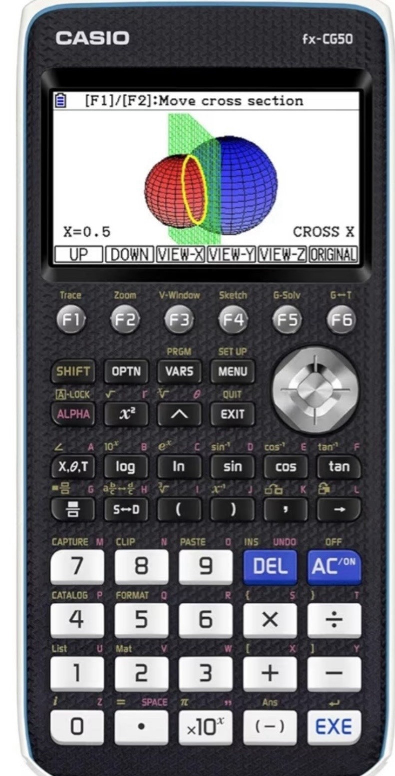 CASIO PRIZM FX-CG50 Color Graphing Calculator 3D Color Brand New