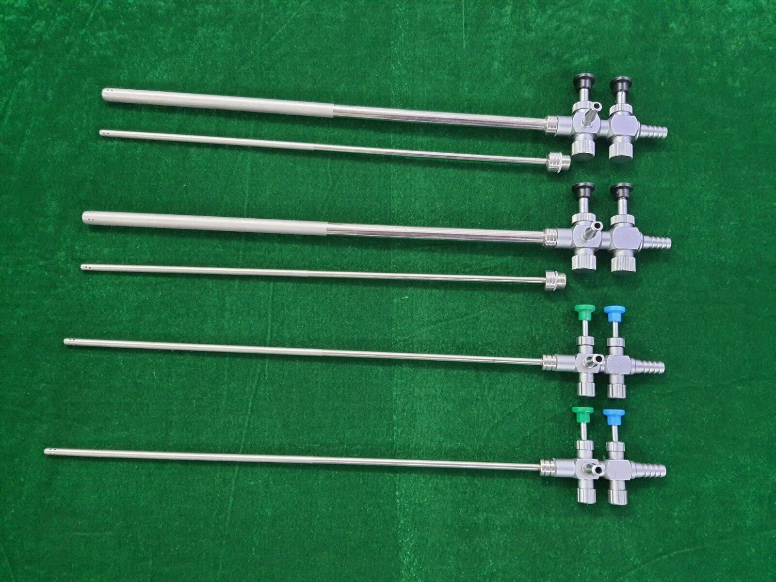 4pc Laparoscopic Trumpet Suction Irrigation 10mm/5mm Surgical Instruments