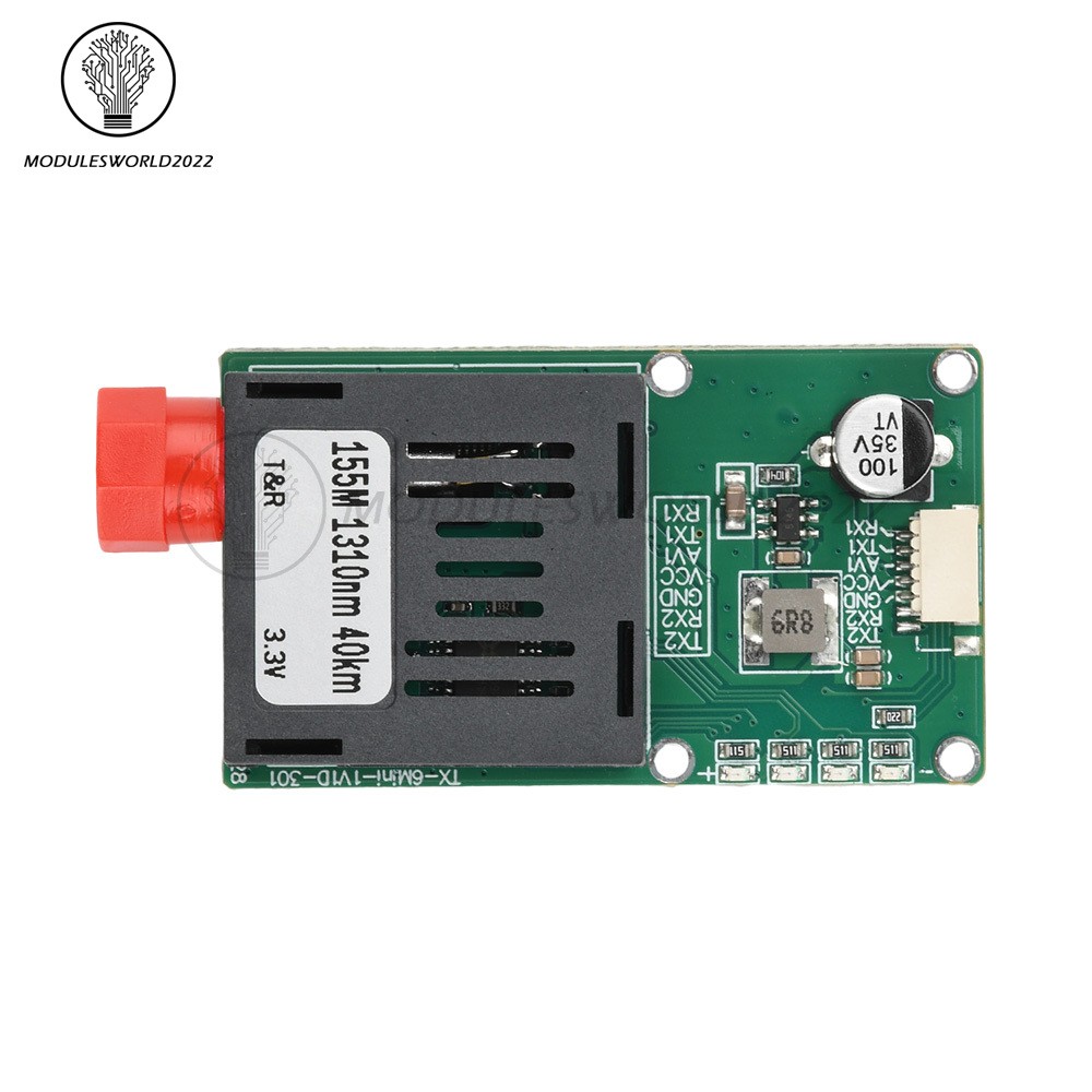 TTL Optical Transceiver Module TTL To Fiber Module For Drone RX/TX/AV/VCC/GND