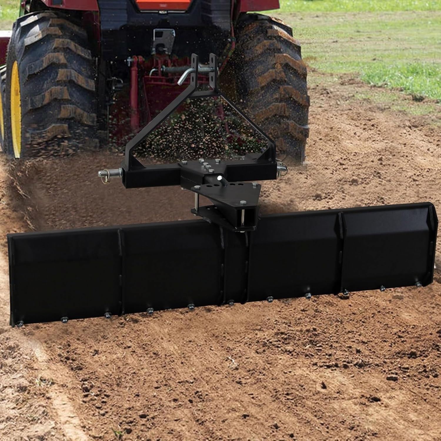 52 Inch 3 Point Grading Blade for CAT 0 1 Tractor Heavy Duty Steel Scraper