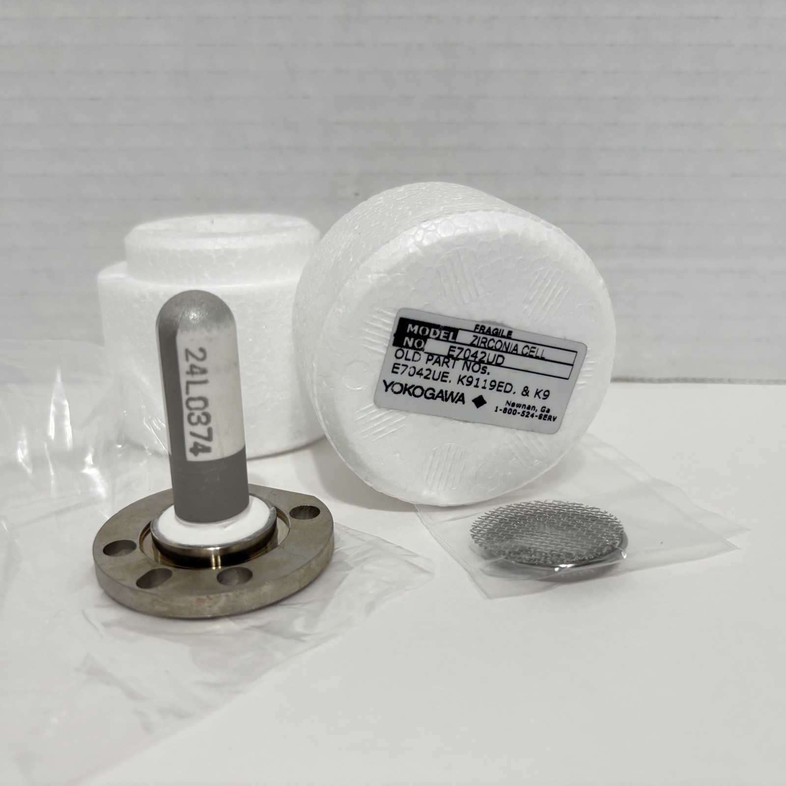 Yokogawa Zirconia Cell Oxygen Detector – E7042UD, K9119ED, K9119GE New