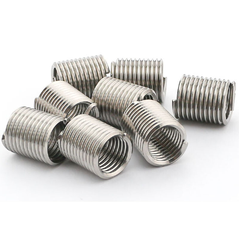 M5 x 0.8 M6 Helicoil Thread Insert 304 Stainless Steel Thread Repair Wire Insert