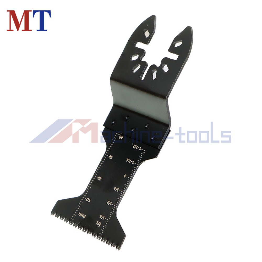 48 Pcs Universal Oscillating Multitool Quick Release Saw Blades for Metal Wood