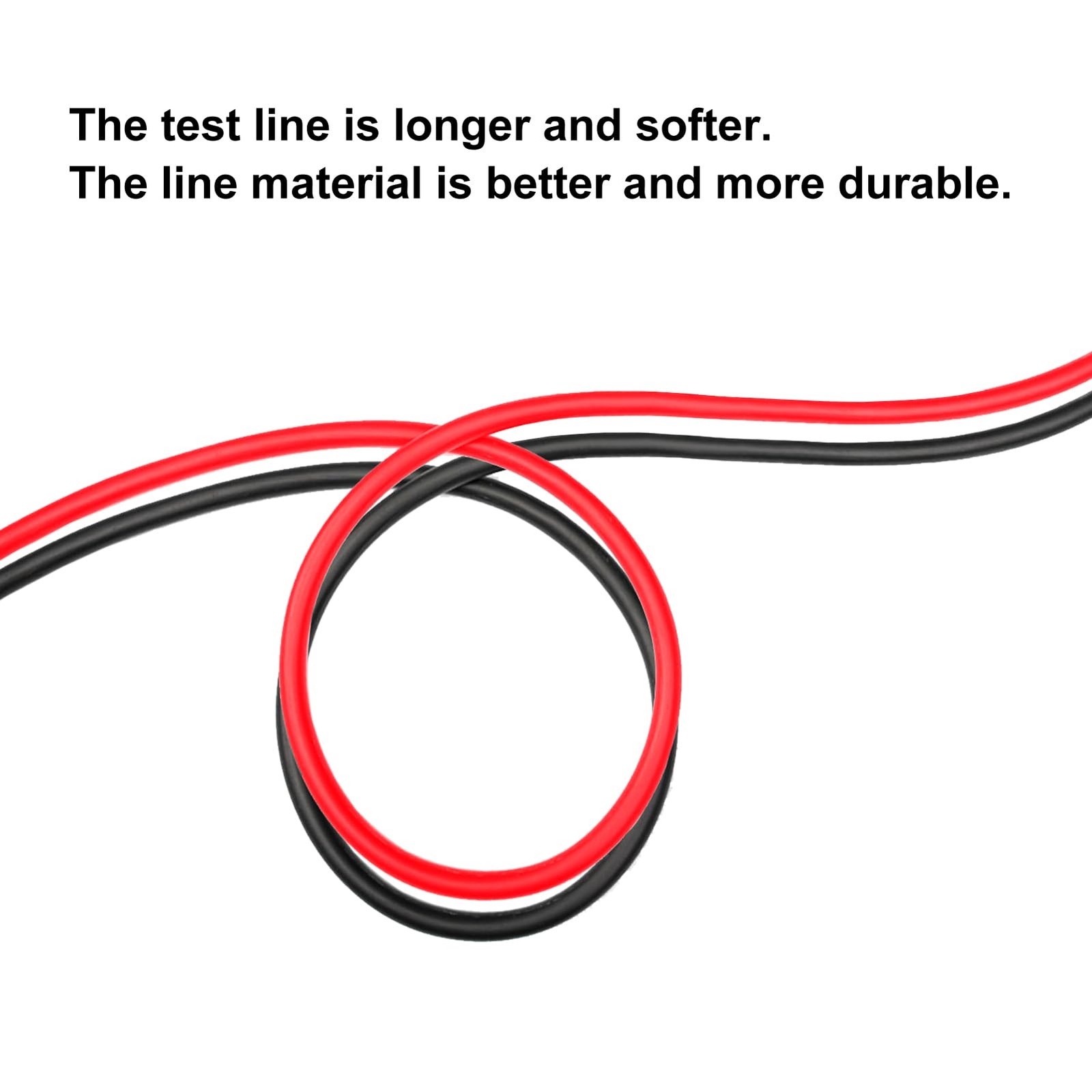 Multimeter Test Leads Set Professional Leads Kit 1000V 20A Test Probes Silico…