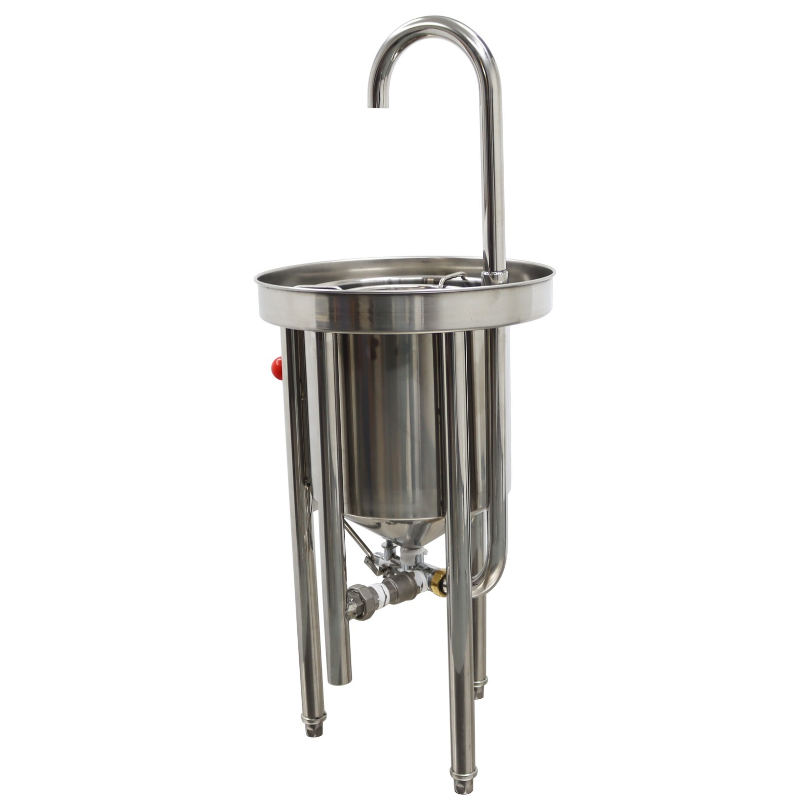 44lb Commercial Rice Washing Machine Automatic Rice washer 20kg Stainless Bucket