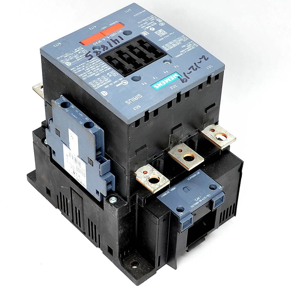 Siemens Sirius 3RT1055-6AF36-3PA0 Motor Power Contactor 3-Poles 150A 400V