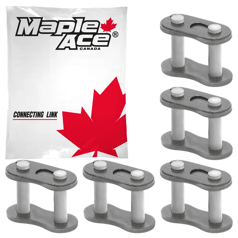 08B Connecting Master Link for Roller Chain Single Strand (Qty 5)