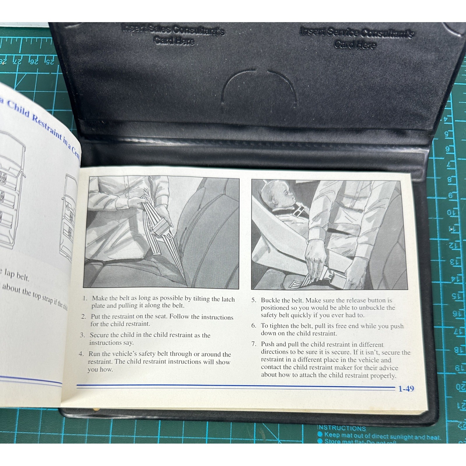 1996 Chevrolet Tahoe Suburban Owners Manual Set with Portfolio Case C-9617