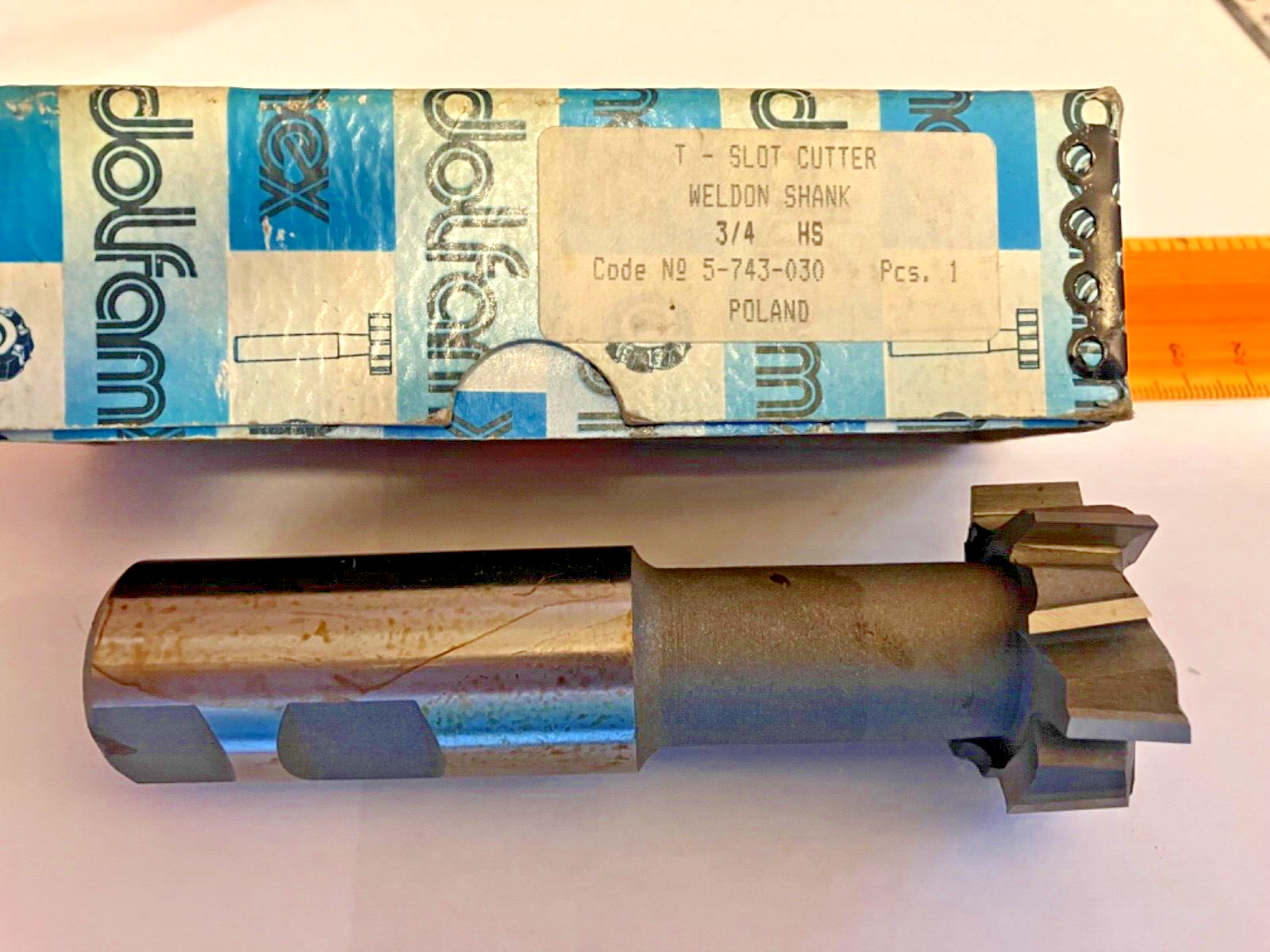 T-Slot Cutter. Listed as 3/4″. See specific specs in notes below!!!!