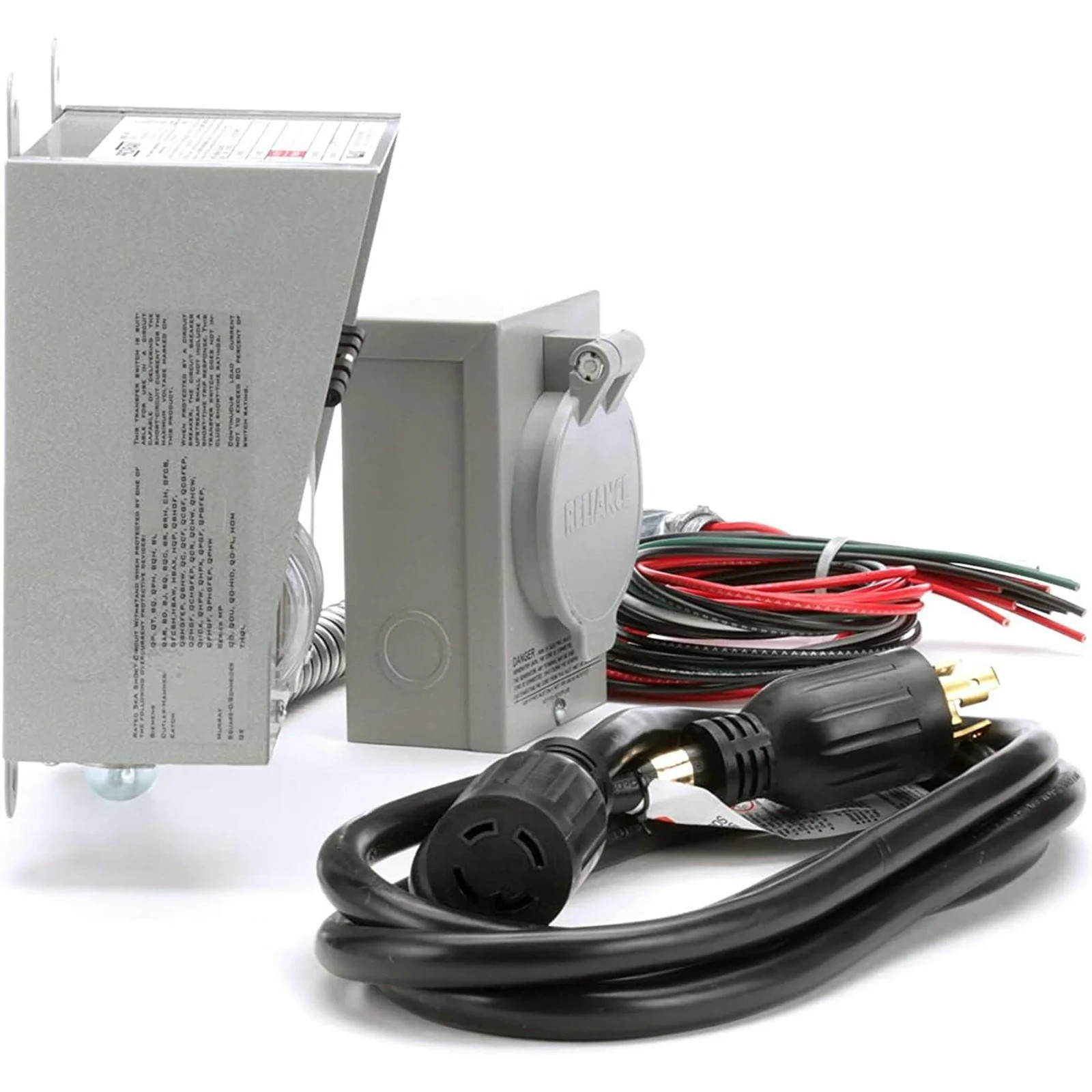 Reliance Controls Pro/Tran Series 31406CRK Transfer Switch Kit, 1-Phase, 60 A